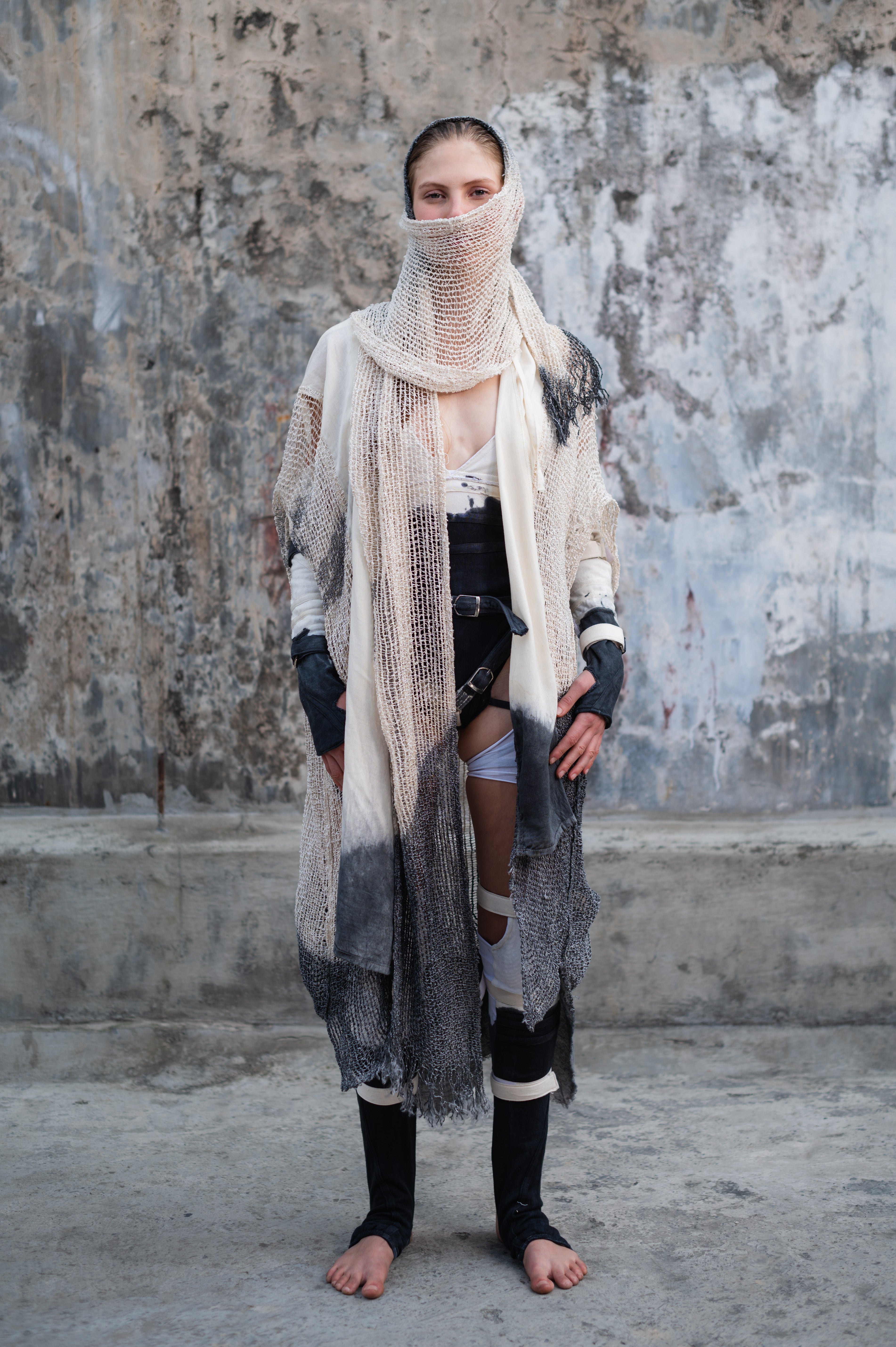 Seishin Silk Cape (WOMEN)