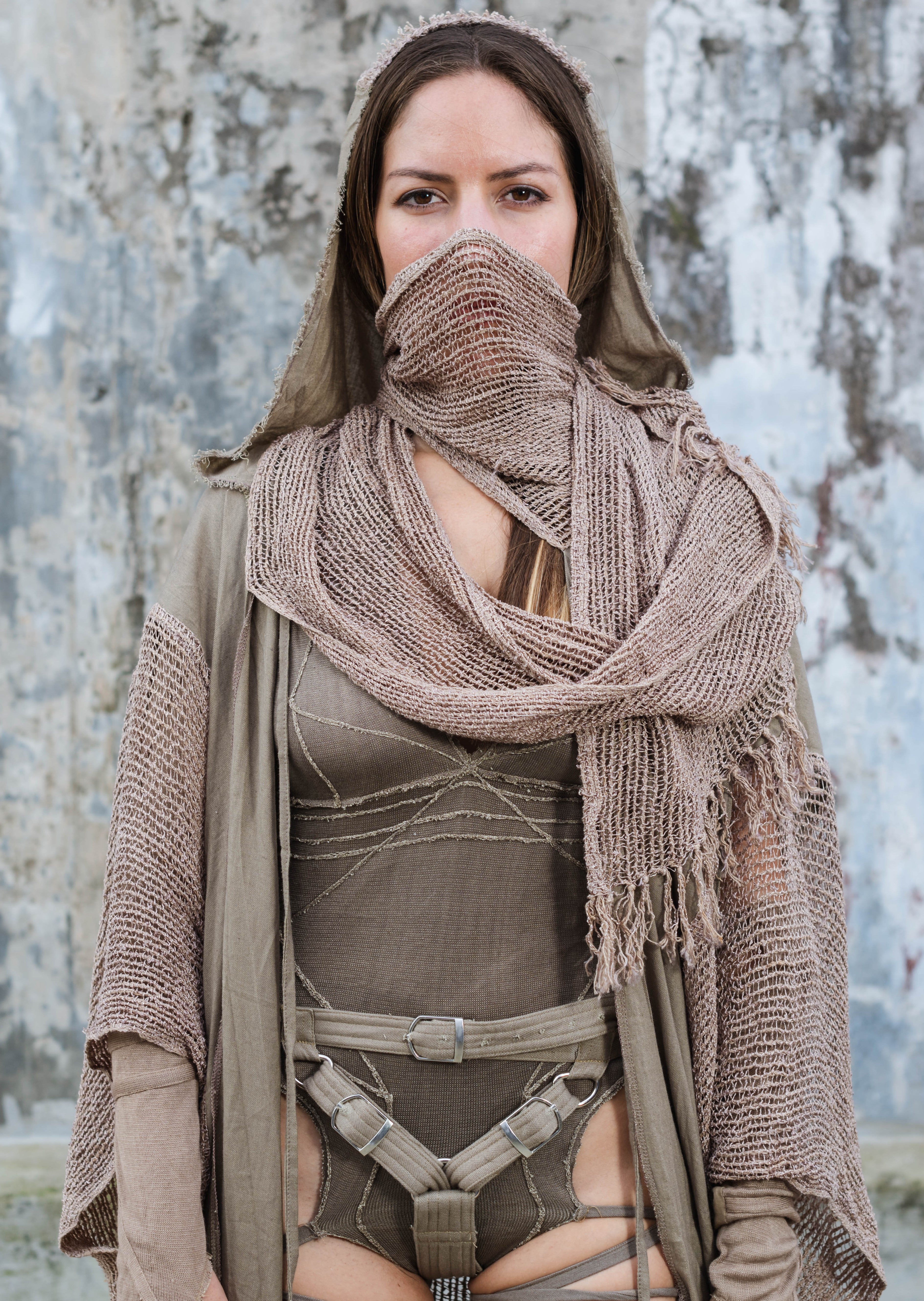 Seishin Silk Cape (WOMEN)