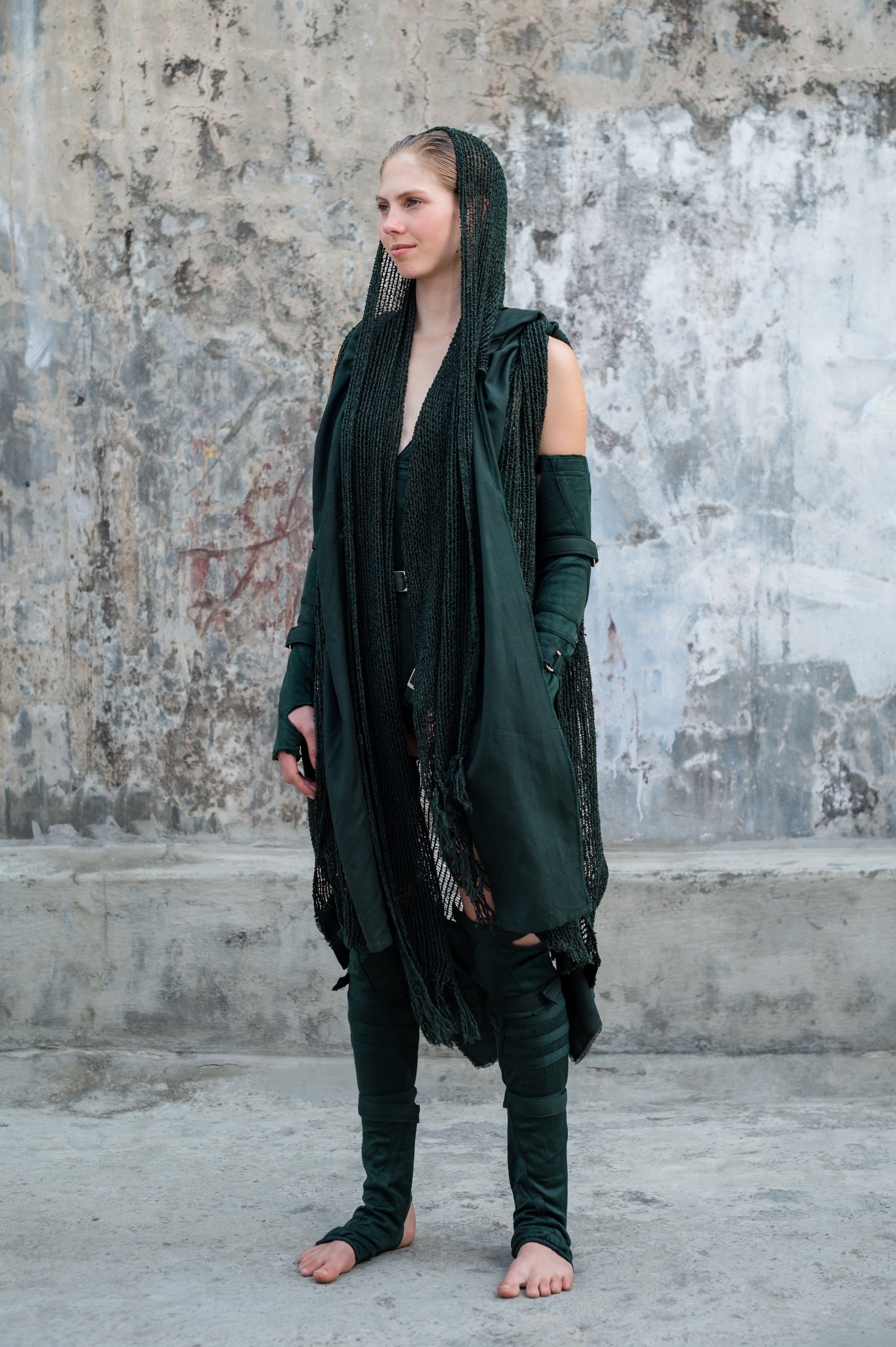 Seishin Silk Cape (WOMEN)
