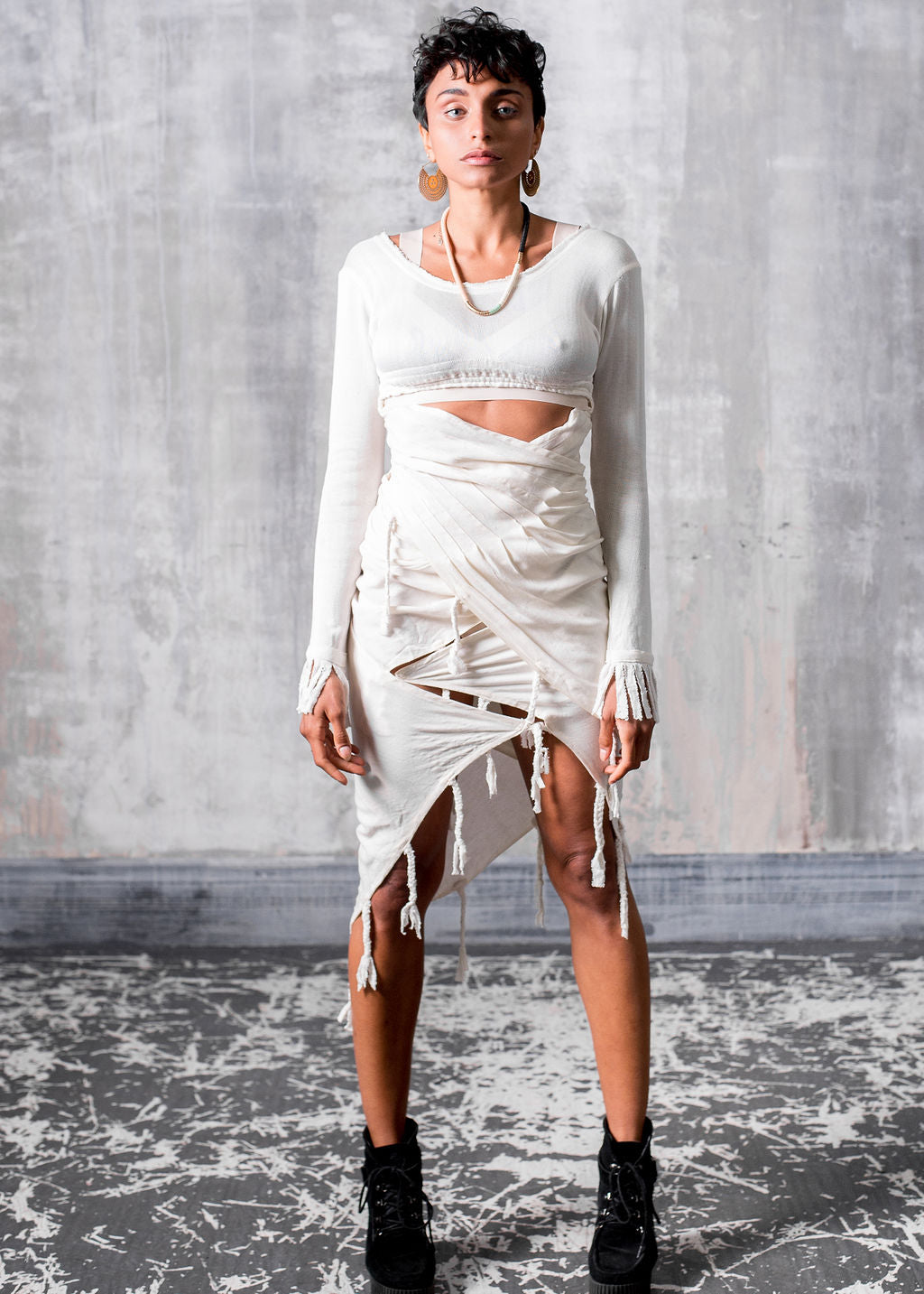 Athena Dress Ivory